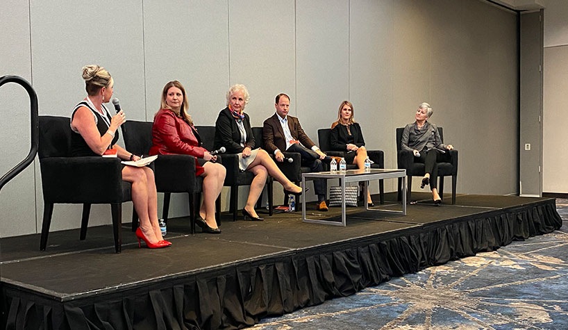 Upscale execs talk segment