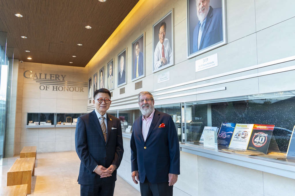 Pioneering Entrepreneur William Heinecke Inducted into School of Hotel and Tourism Management Gallery of Honour